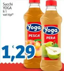 Sidis Succhi YOGA offerta