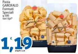 Sidis Pasta GAROFALO Formati Speciali vari tipi* offerta