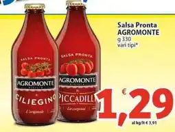 Sidis Salsa Pronta AGROMONTE offerta