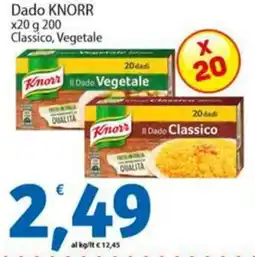 Sidis Dado KNORR x20 offerta