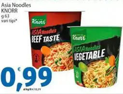 Sidis Asia Noodles KNORR offerta