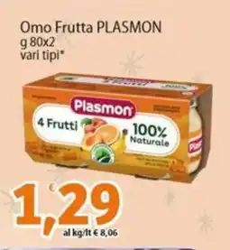 Sidis Omo Frutta PLASMON offerta