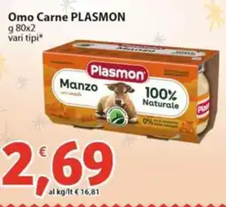 Sidis Omo Carne PLASMON offerta