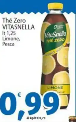 Sidis Thé Zero VITASNELLA offerta