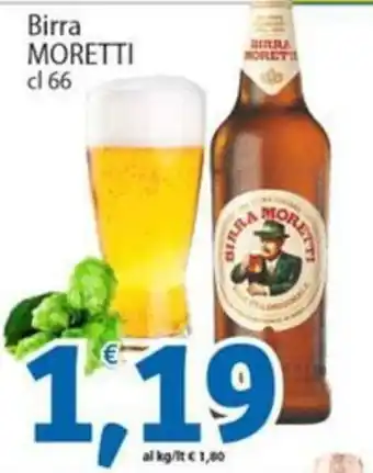 Sidis Birra MORETTI offerta