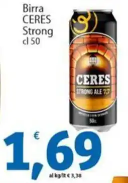 Sidis Birra CERES Strong offerta