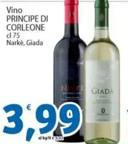 Sidis Vino PRINCIPE DI CORLEONE offerta