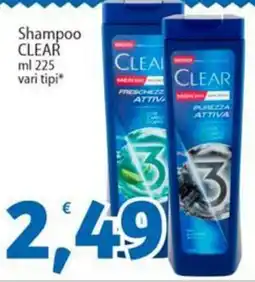Sidis Shampoo CLEAR vari tipi offerta
