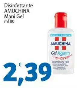 Sidis Disinfettante AMUCHINA Mani Gel offerta
