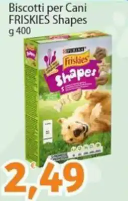 Sidis Biscotti per Cani FRISKIES Shapes offerta