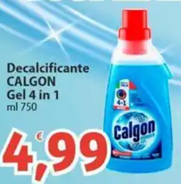 Sidis Decalcificante CALGON Gel 4 in 1 offerta