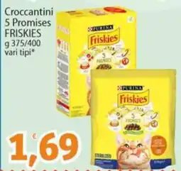 Sidis Croccantini 5 Promises FRISKIES offerta