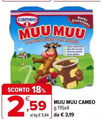 Iperal Muu muu CAMEO offerta