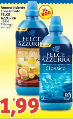 Sidis Ammorbidente Concentrato FELCE AZZURRA offerta