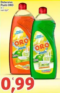 Sidis Detersivo Piatti ORO offerta