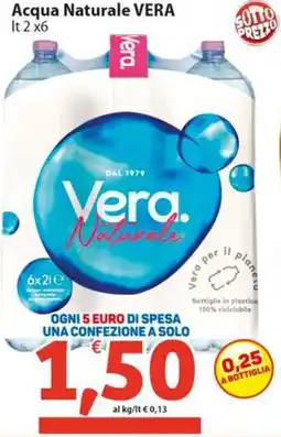 Sidis Acqua Naturale VERA offerta