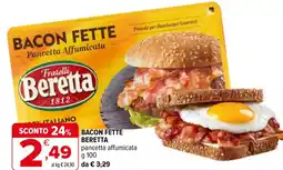 Iperal Bacon fette BERETTA offerta