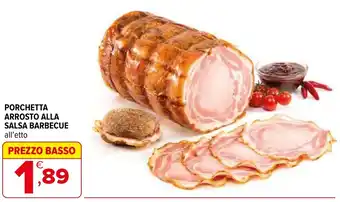 Iperal Porchetta arrosto alla salsa barbecue offerta
