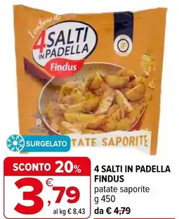Iperal 4 salti in padella FINDUS offerta