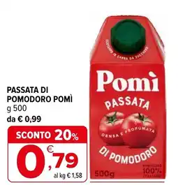 Iperal Passata di pomodoro POMÌ offerta