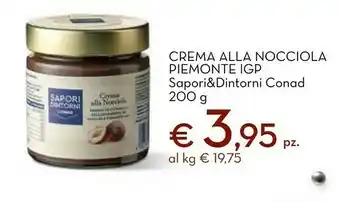 Conad Crema alla nocciola piemonte igp sapori& dintorni offerta