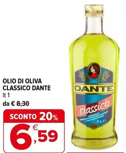 Iperal Olio di oliva classico DANTE offerta
