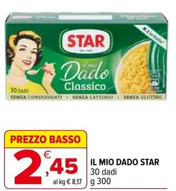 Iperal Il mio dado STAR 30 dadi offerta