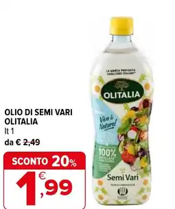 Iperal Olio di semi vari OLITALIA offerta