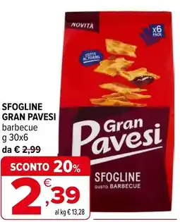 Iperal Sfogline GRAN PAVESI offerta