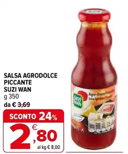 Iperal Salsa agrodolce piccante SUZI WAN offerta