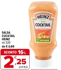 Iperal Salsa cocktail HEINZ offerta