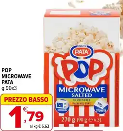 Iperal Pop microwave PATA offerta