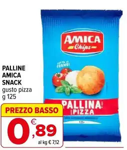 Iperal Palline AMICA SNACK offerta