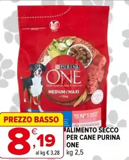 Iperal Alimento secco per cane PURINA ONE offerta