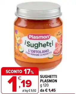 Iperal Sughetti PLASMON offerta