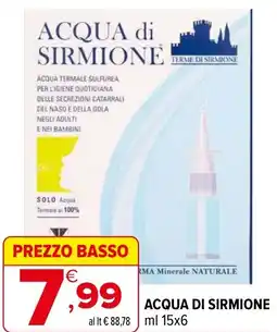 Iperal Acqua di sirmione offerta