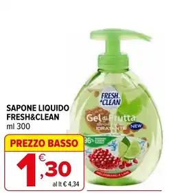 Iperal Sapone liquido FRESH&CLEAN offerta
