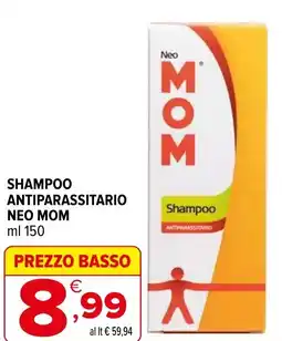 Iperal Shampoo antiparassitario NEO MOM offerta