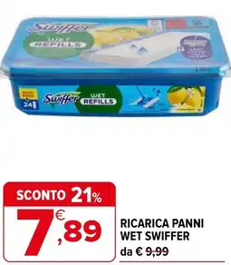 Iperal Ricarica panni wet SWIFFER offerta