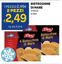 Ekom Bistecchine di mare 4 pezzi Tiko offerta