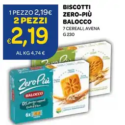 Ekom Biscotti zero-più BALOCCO offerta
