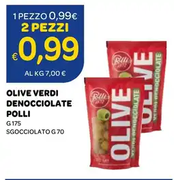 Ekom Olive verdi denocciolate POLLI offerta