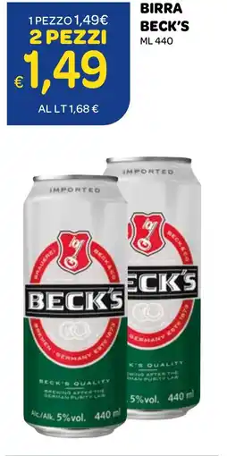 Ekom Birra BECK'S offerta