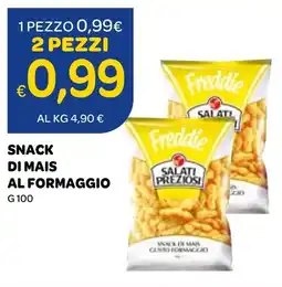 Ekom Snack di mais al formaggio Freddie offerta