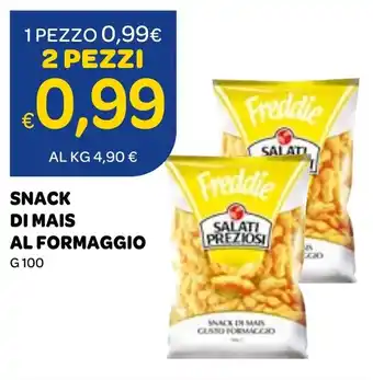 Ekom Snack di mais al formaggio Freddie offerta