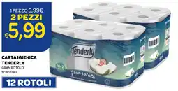 Ekom Carta igienica TENDERLY offerta
