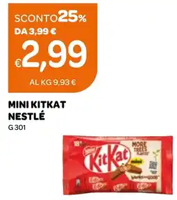 Ekom Mini kitkat NESTLÉ offerta