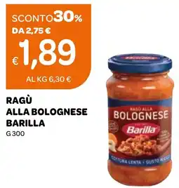 Ekom Ragù alla bolognese BARILLA offerta