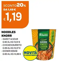 Ekom Noodles KNORR offerta
