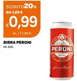 Ekom Birra PERONI offerta
